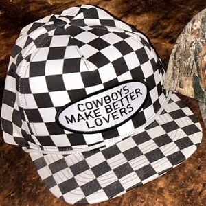 Cowboys Make better lovers western cap
